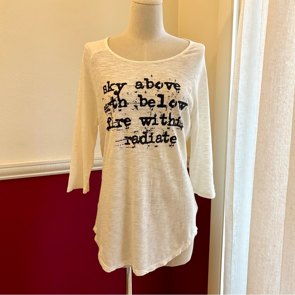 NEW Radiate yoga 100% cotton‎ relaxed fit top